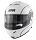 ** GIVI X21 CHALLENGER FLIP FRONT HELMET WHITE 56/SMALL -NLA -SALE Image