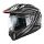 HELMET FULL FACE 80.1 APEX ADV BLACK/TITANIUM/RED 60/LARGE Image