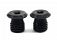 9900 000010LR MIRROR SCREW SET M10 (1x RH 1x LH THREAD) BLACK Image