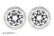 FRONT DISC PAIR T-DRIVE RACING 330 DUCATI SUPERBIKE VARIOUS '07-> Image