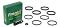 FRENKIT CALLIPER SEAL KIT BREMBO/TOKICO FRONT KAWASAKI/SUZUKI 32 Image