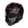 HELMET N80-8 WANTED FLAT LAVA GREY / RED 3XL Image