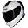 HELMET N80-8 VERNICIATURA SPECIALE WHITE/BLACK MEDIUM Image