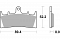 BRAKE PADS FRONT 07 COMPOUND - ALT CM 7528.95.09.92 Image